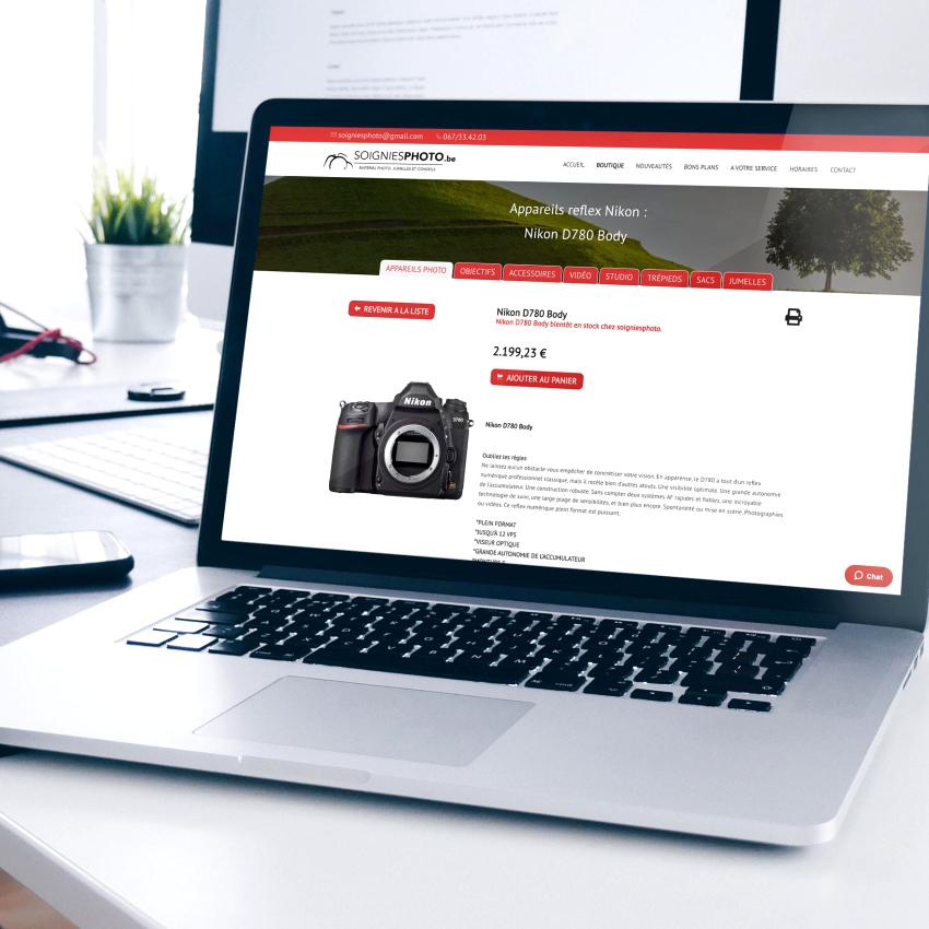 Webshop / Boutique Soigniesphoto