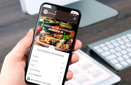 Création de site internet Manola
