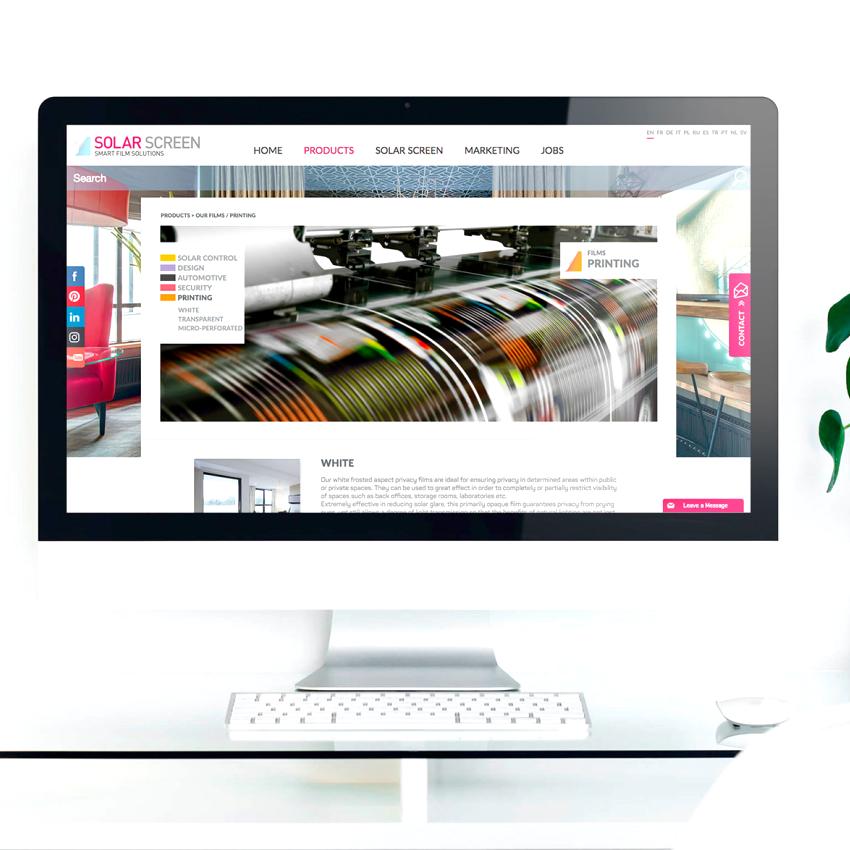 Webshop / Boutique SolarScreen