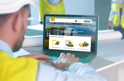 Création de site internet Matrent