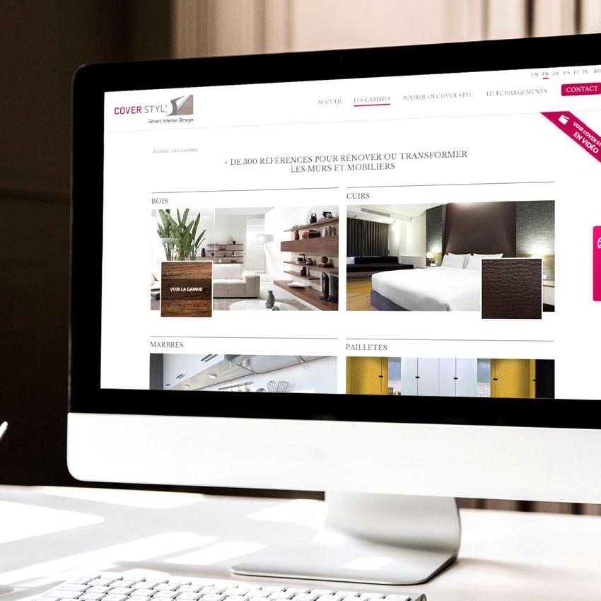 Création de site internet Coverstyl