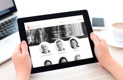 Création de site internet de Wilde & associés