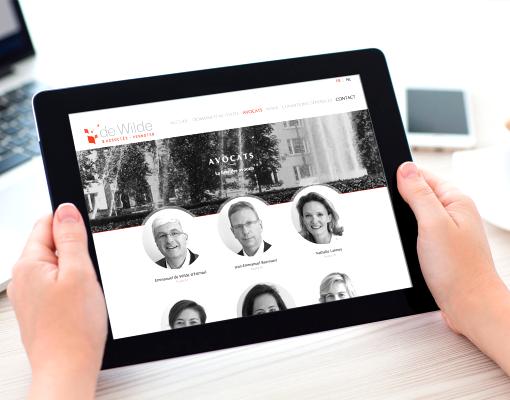 Site web réalisé par SoWeDo : de Wilde & associés