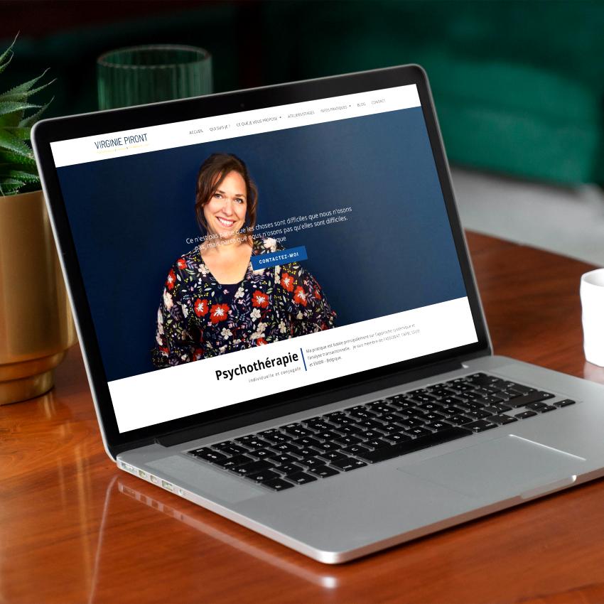 Création de site internet Virginie Piront