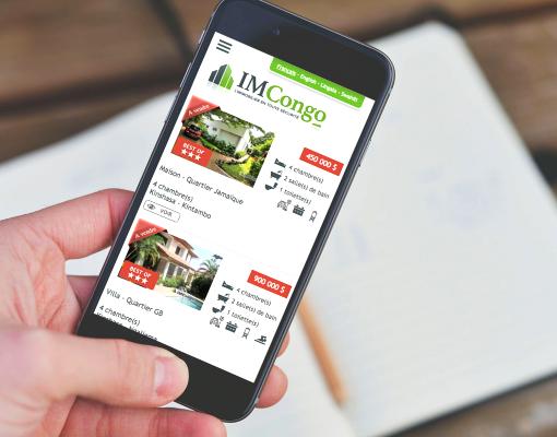 Site web réalisé par SoWeDo : IMCongo