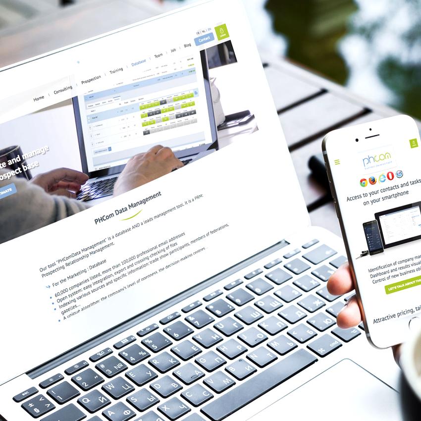 Applications web sur mesure PH Com