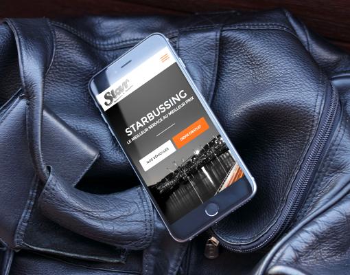 Site web réalisé par SoWeDo : StarBussing