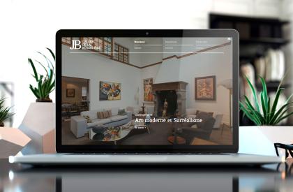 Création de site internet Galerie de la Béraudière