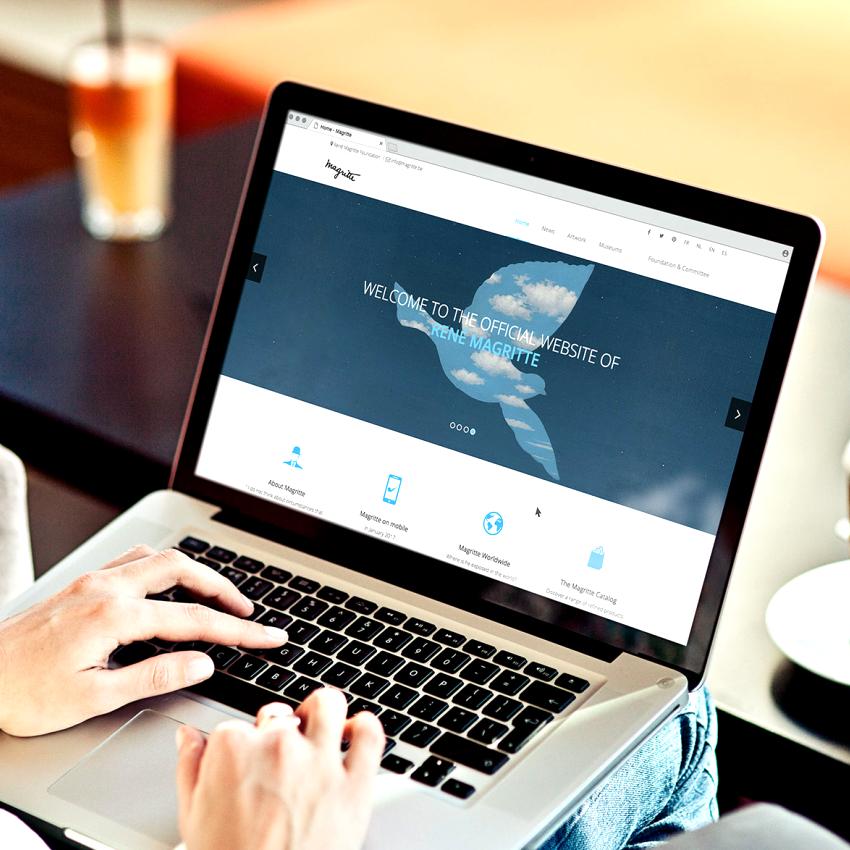 Création de site internet Magritte