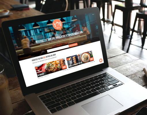 Site web réalisé par SoWeDo : Resto Last Minute