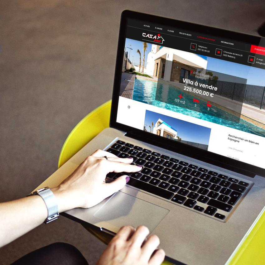 Création de site internet Casapoint