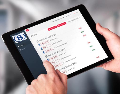 Site web réalisé par SoWeDo : SNCB