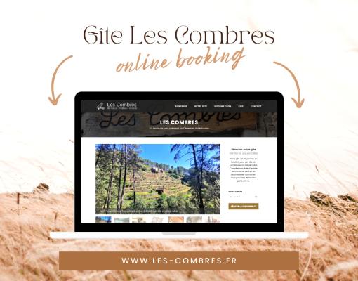 Site web réalisé par SoWeDo : Gîte Les Combres