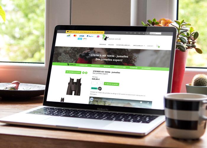 SoWeDo : création de : Webshop / Boutique