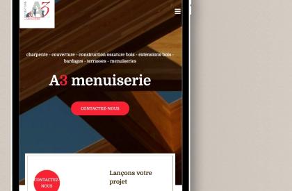Création de site internet A3 menuiserie